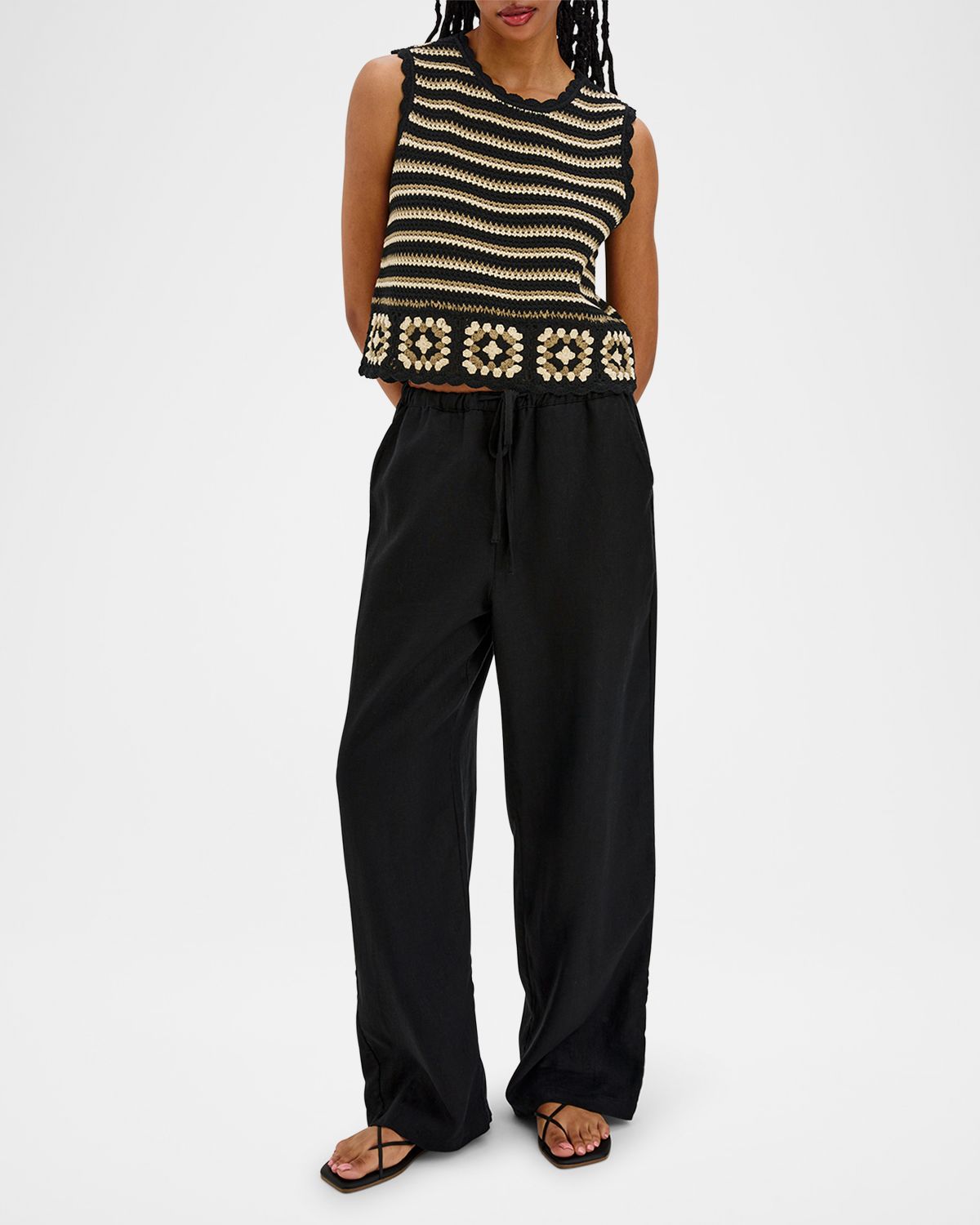 Rails Hazel Sleeveless Crochet Top