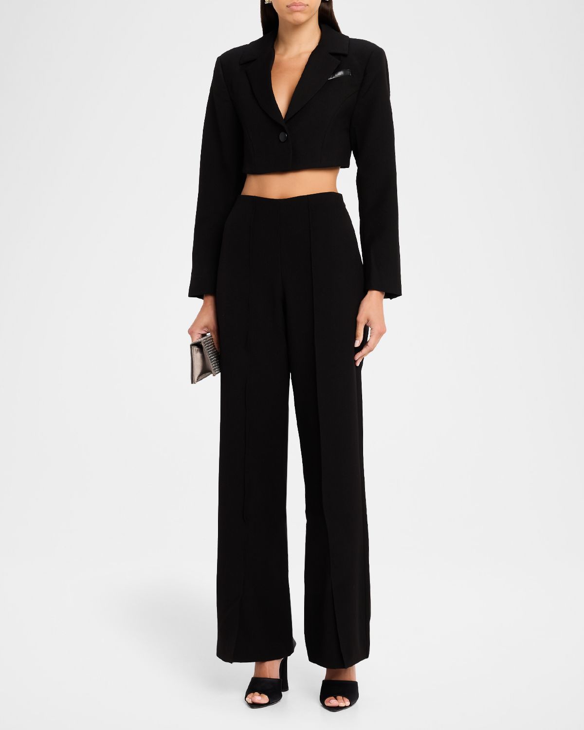 AS by DF Felice Cropped Blazer