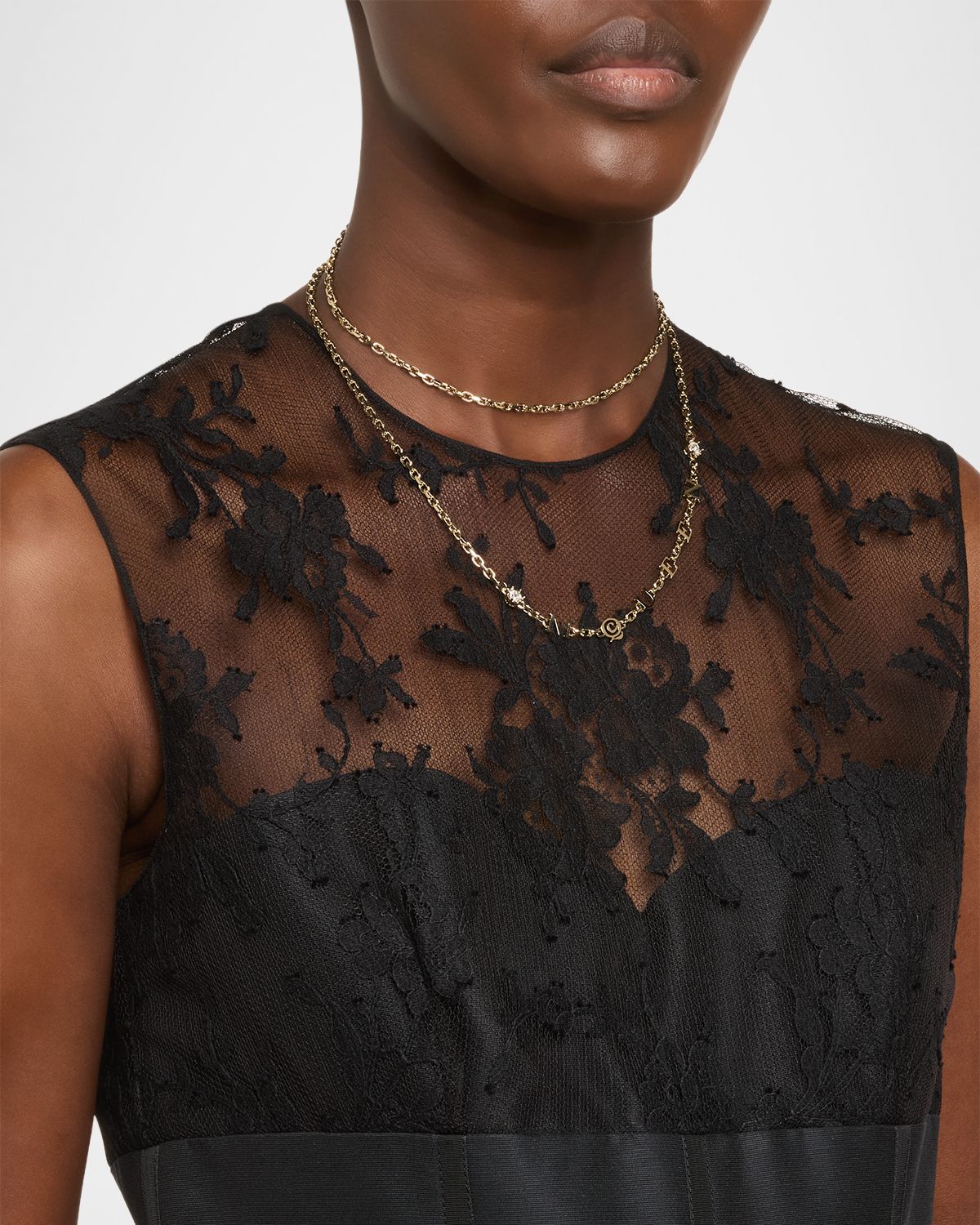 McQueen Logo Necklace