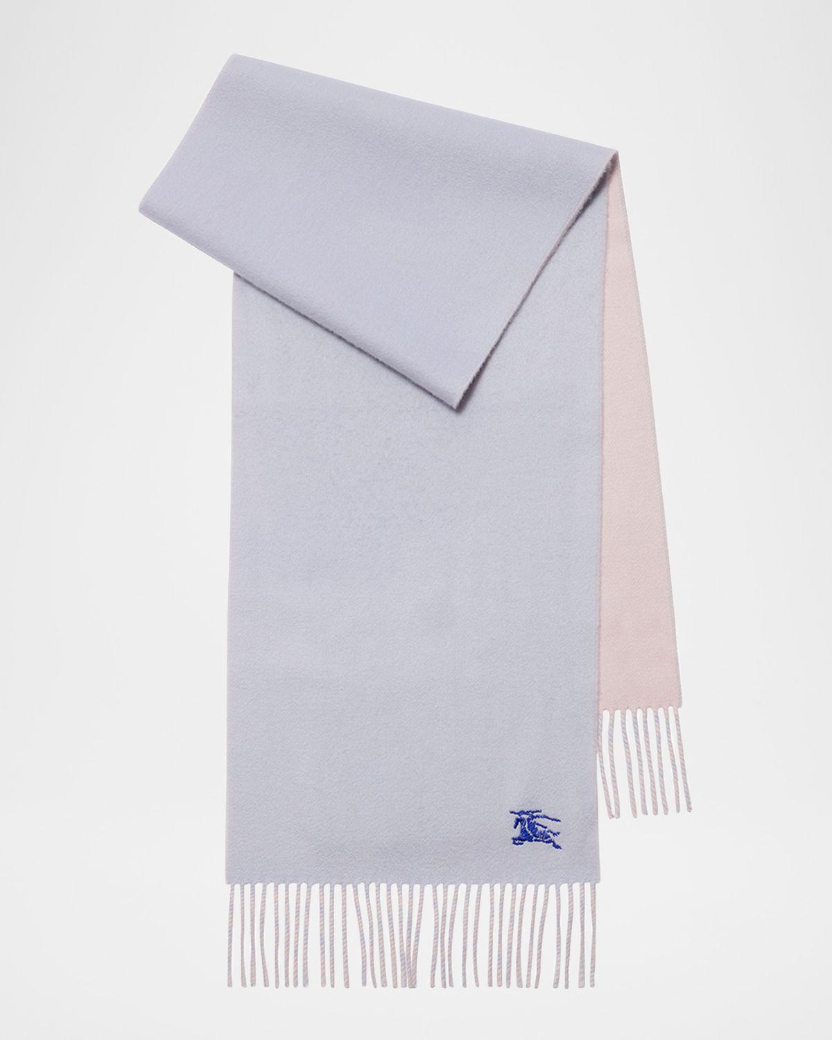 Burberry Cashmere Embroidered EKD Scarf