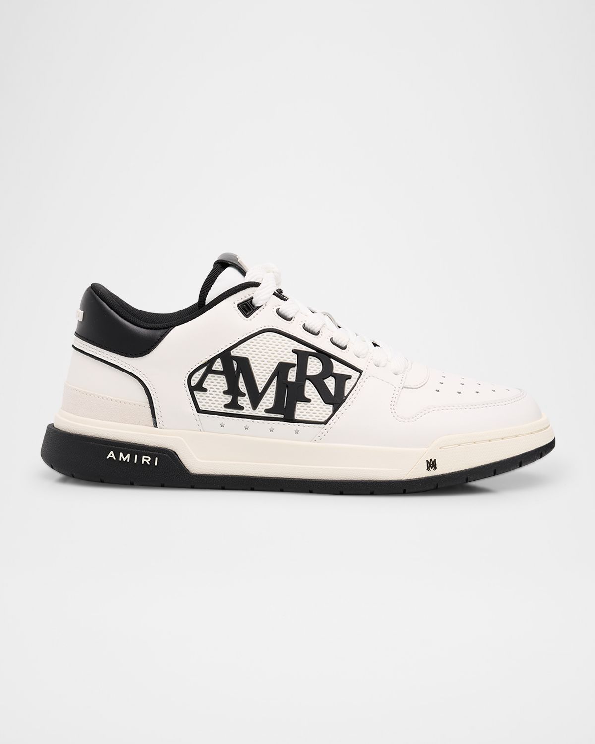 Amiri Men 's Classic Leather Logo Low-Top Sneakers