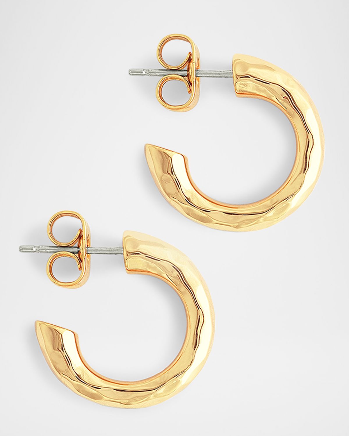 Anabel Aram Jewelry Farrier Huggie Hoop Earrings