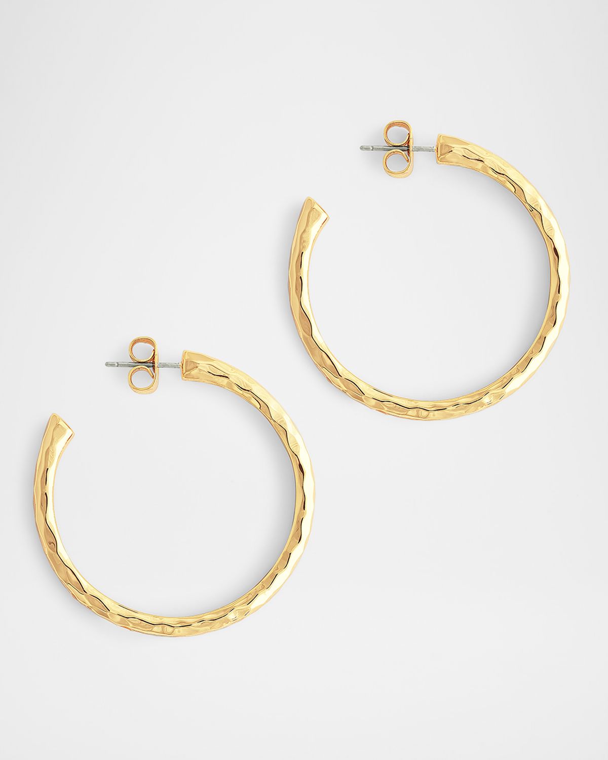Anabel Aram Jewelry Farrier Medium Hoop Earrings
