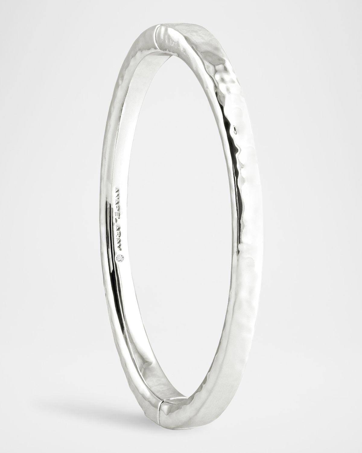 Anabel Aram Jewelry Farrier Medium Hinged Bangle Bracelet