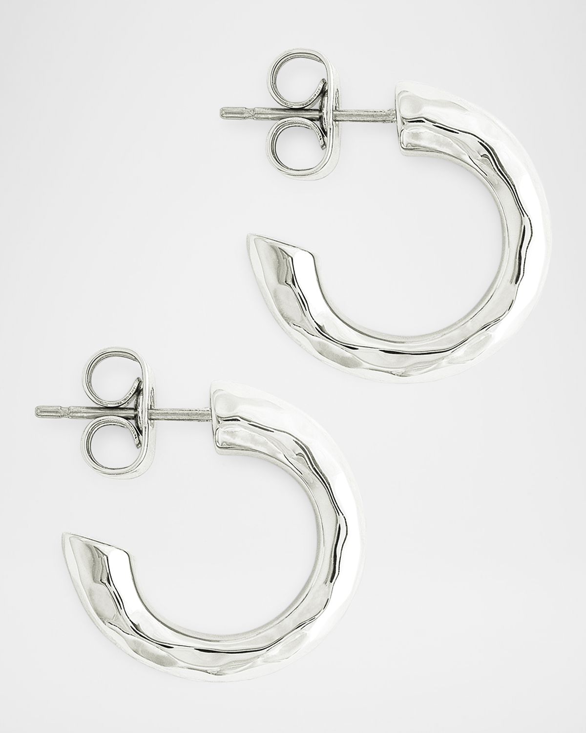 Anabel Aram Jewelry Farrier Huggie Hoop Earrings