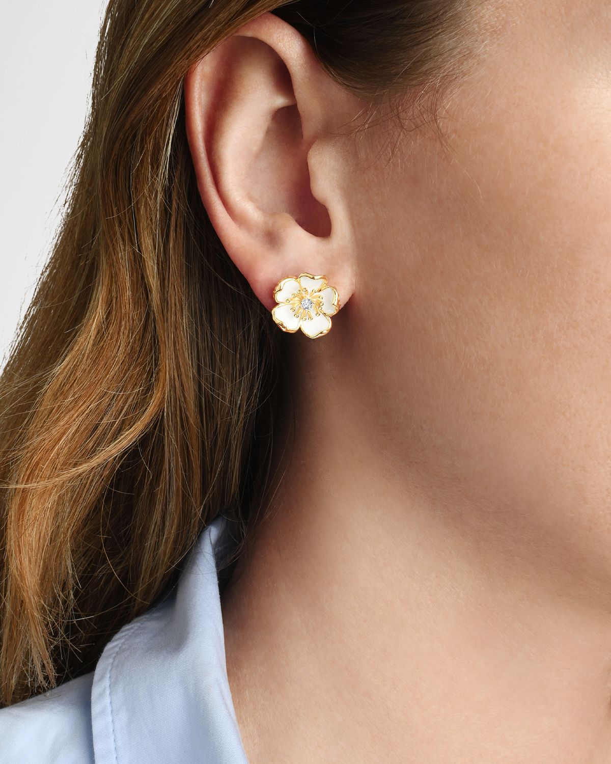 Anabel Aram Jewelry Wildflowers Stud Earrings