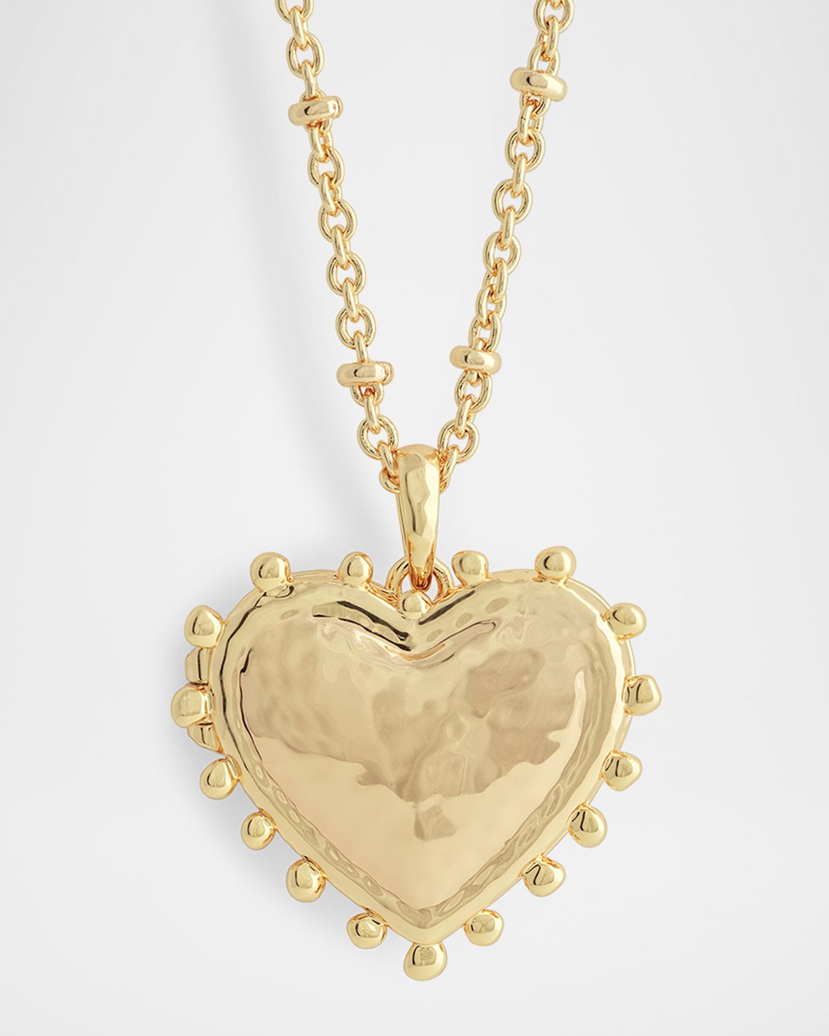 Anabel Aram Jewelry Heart Large Locket Necklace