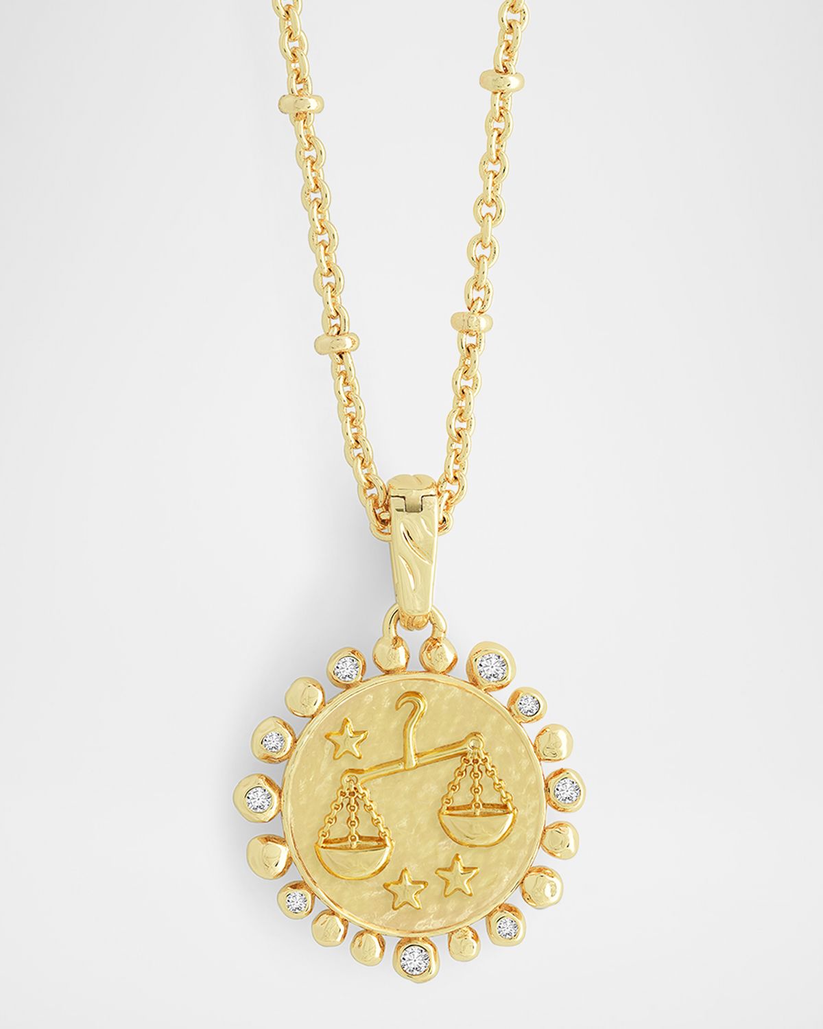 Anabel Aram Jewelry Zodiac Pendant Necklace