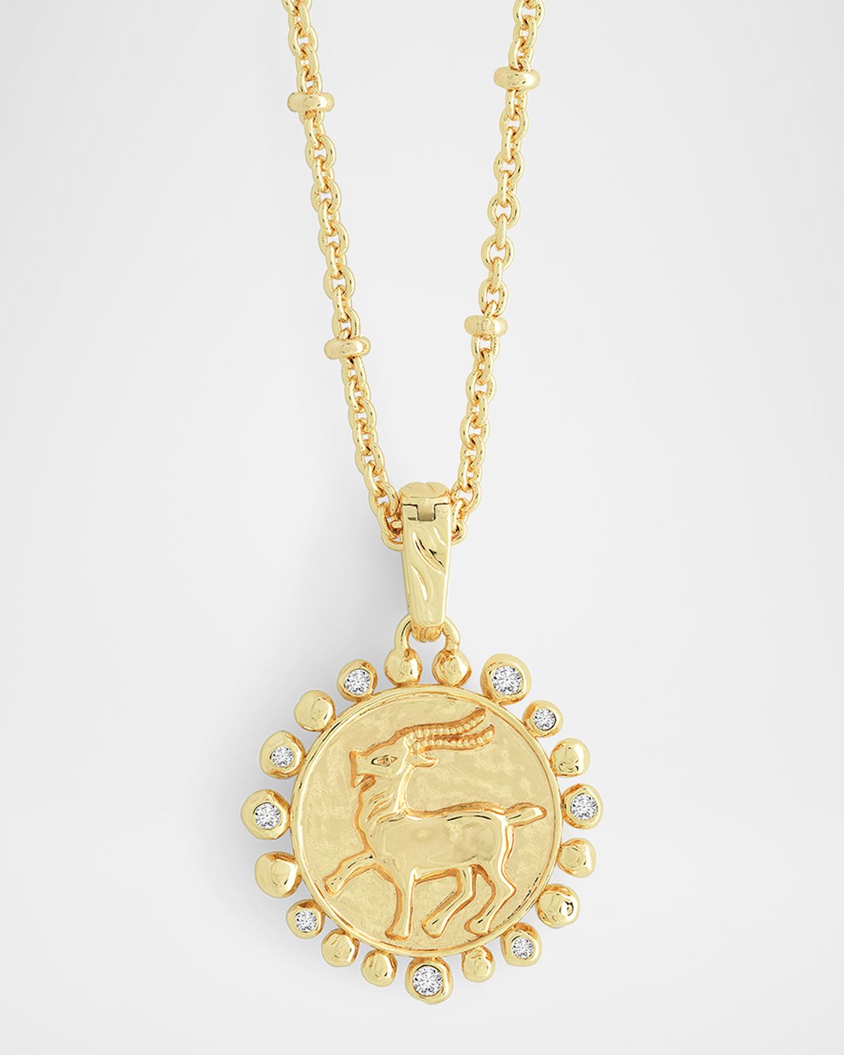 Anabel Aram Jewelry Zodiac Pendant Necklace