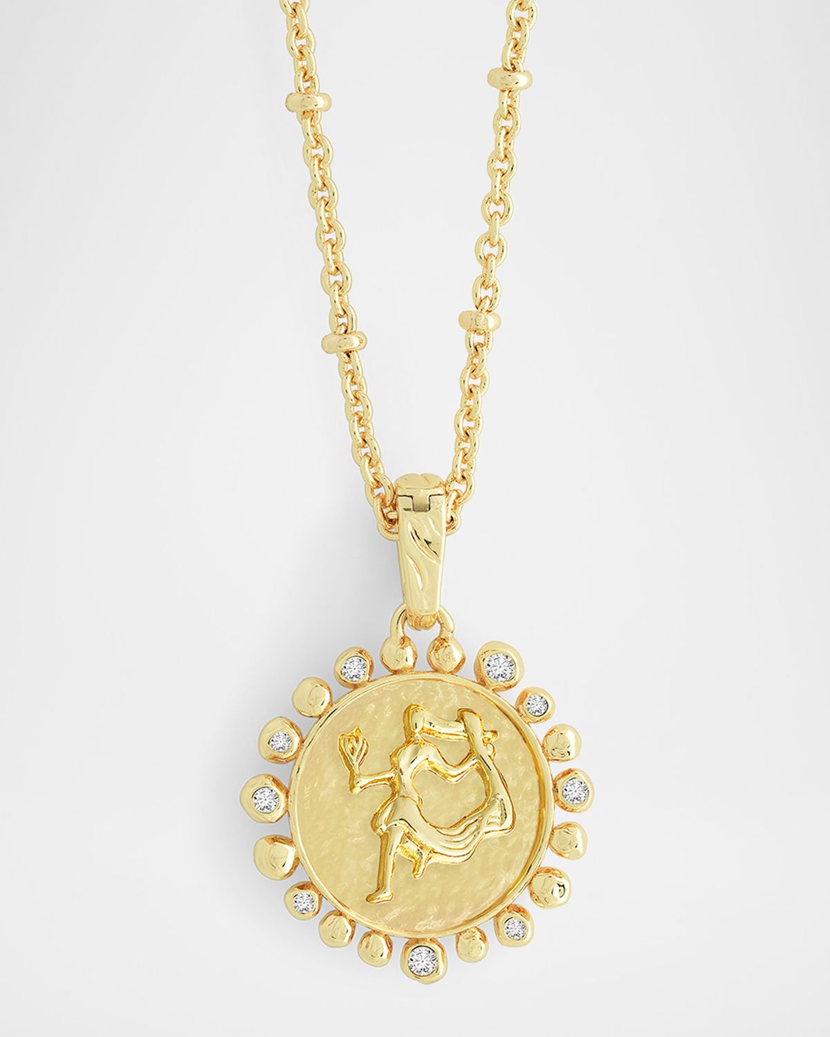 Anabel Aram Jewelry Zodiac Pendant Necklace