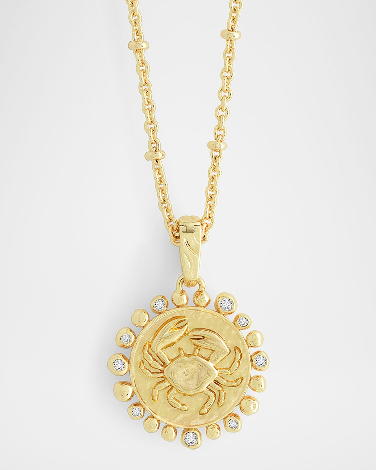 Anabel Aram Jewelry Zodiac Pendant Necklace