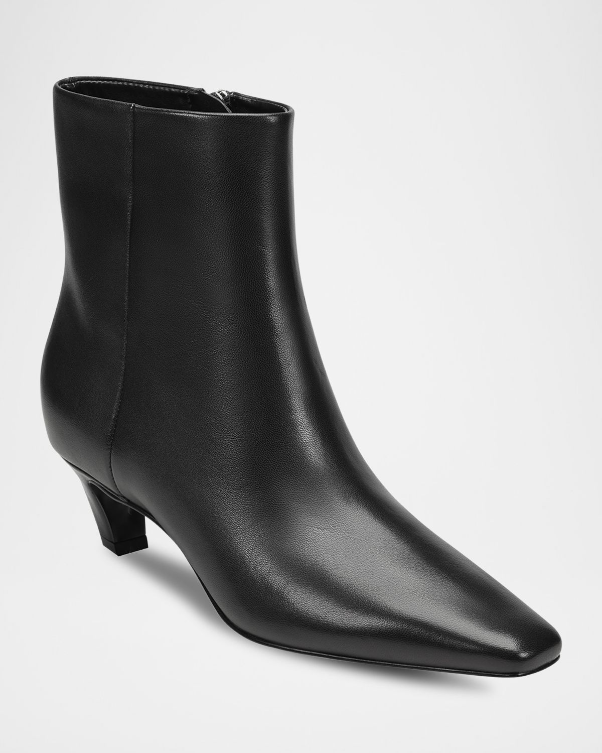 Marc Fisher LTD Danai Leather Zip Ankle Booties | Thumbnail 4 Marc Fisher LTD Danai Leather Zip Ankle Booties | Thumbnail 4
