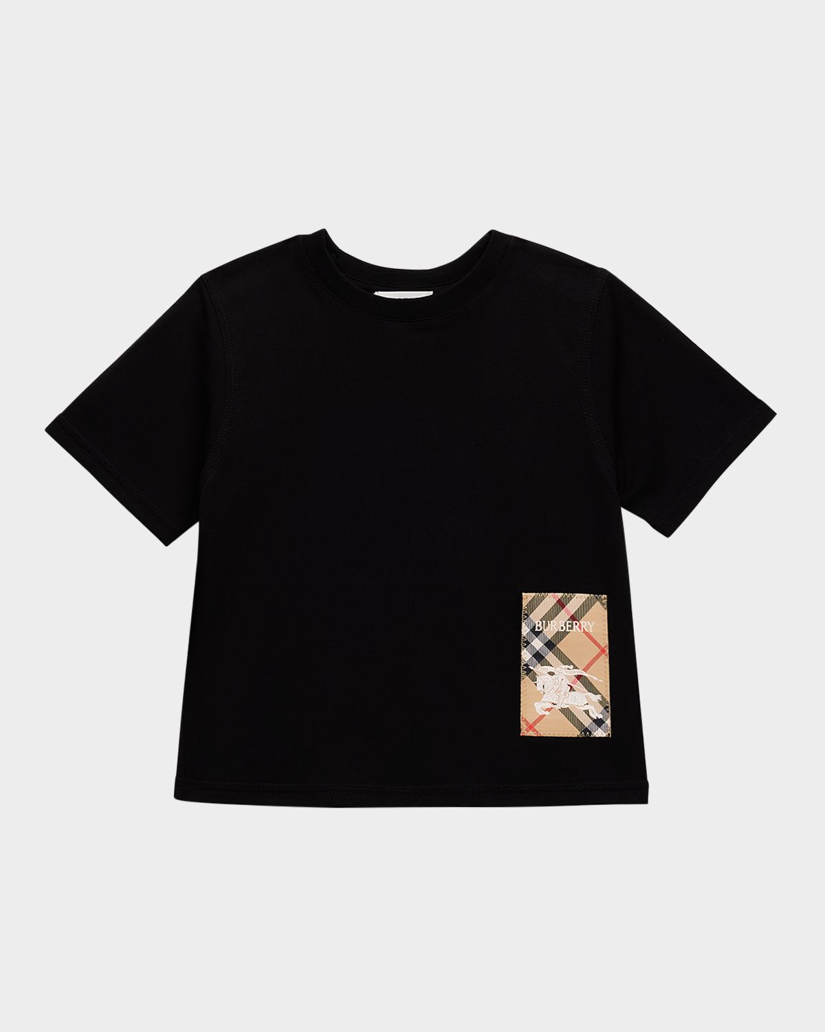 Burberry Boy 's Cedar EKD Label Short-Sleeve Cotton T-Shirt