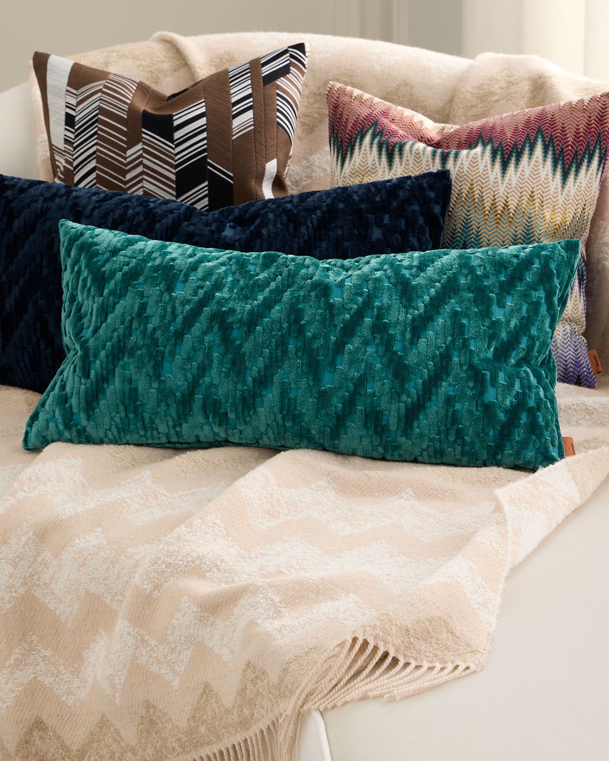 Missoni Home Phrae Decorative Pillow, 16" Square