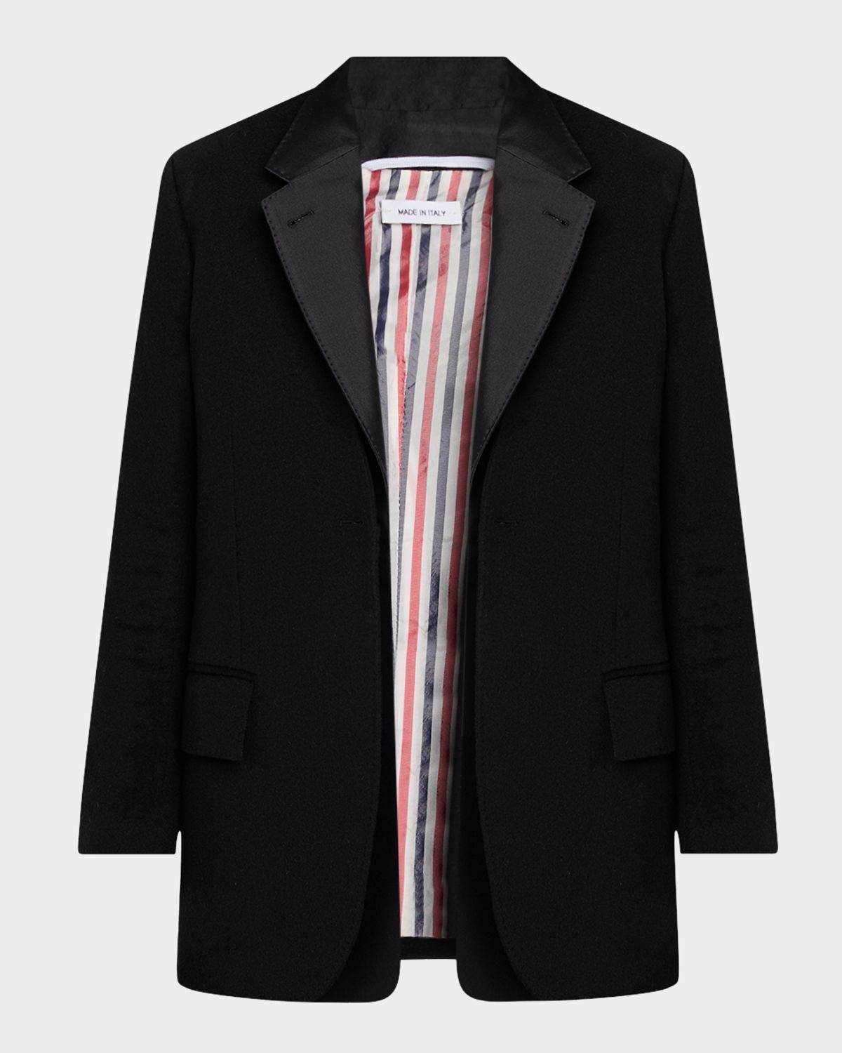 Thom Browne Cashmere-Silk Narrow Shoulder 2-In-1 Sportcoat