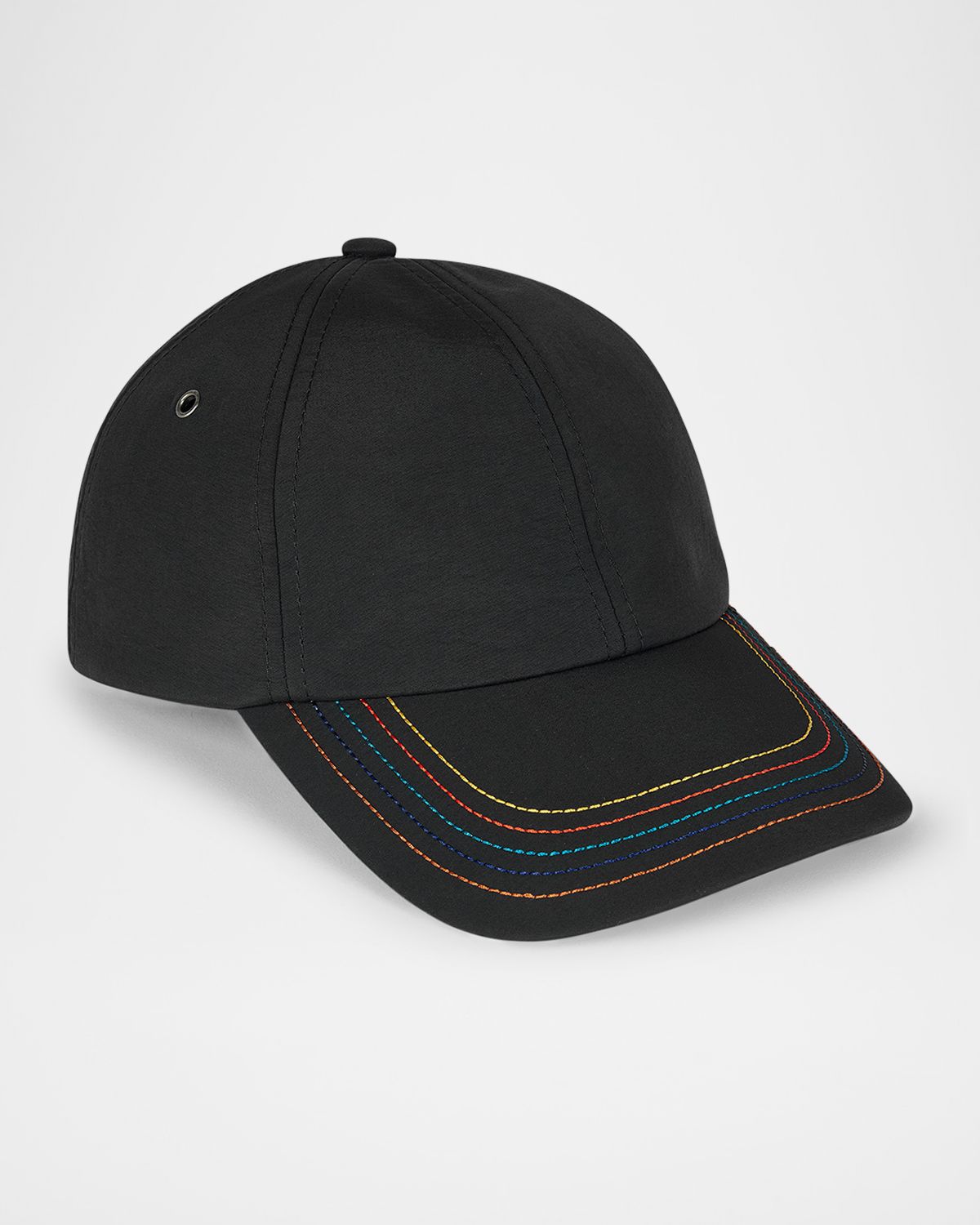 Paul Smith Men 's Signature Stripe Stitch Baseball Cap