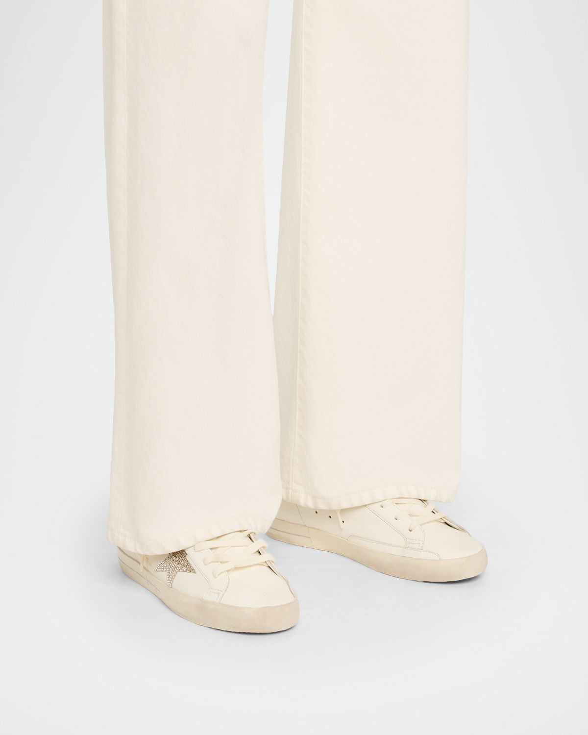 Golden Goose Super-Star Low-Top Leather Sneakers