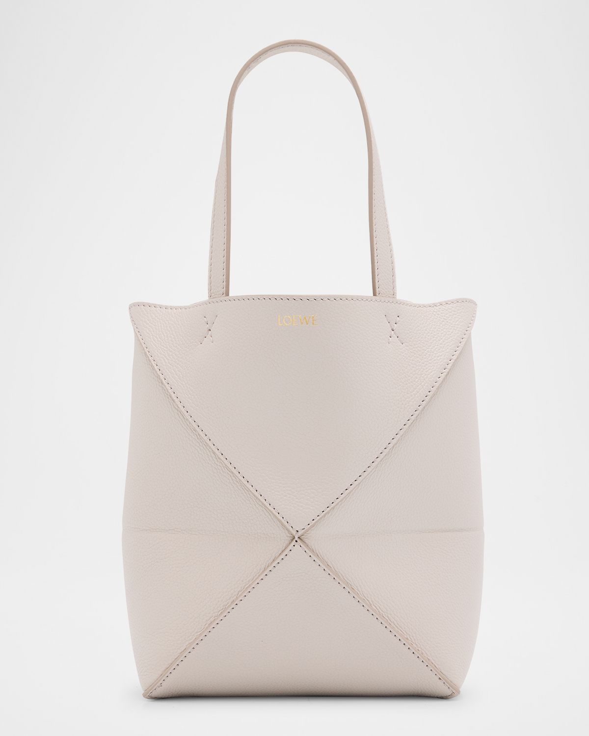 Loewe Puzzle Fold Mini Tote Bag in Calf Leather