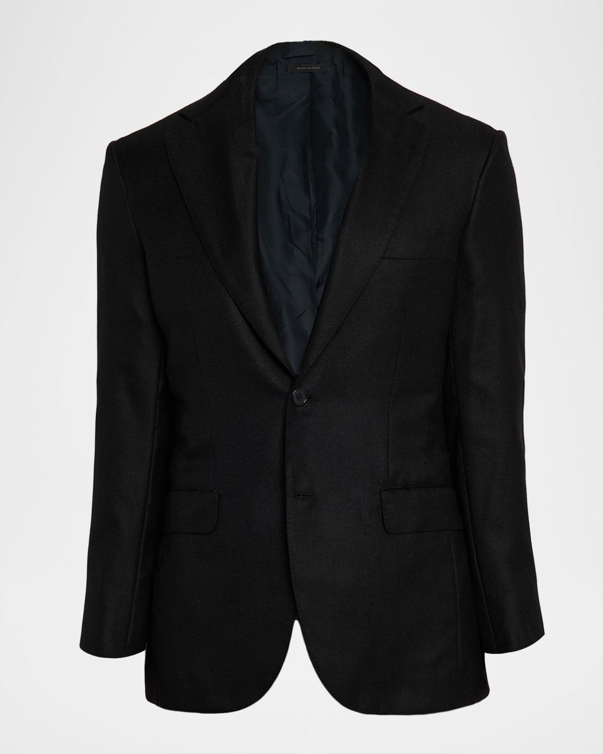 Brioni Men 's Cashmere and Silk Notch Lapel Sport Coat