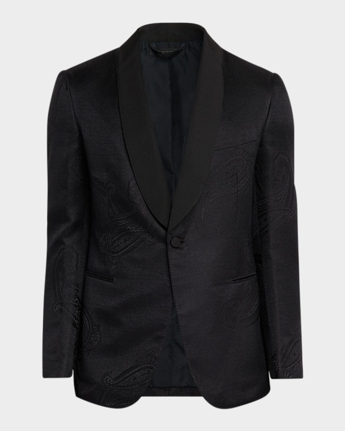 Brioni Men 's Paisley Jacquard Single-Breasted Blazer