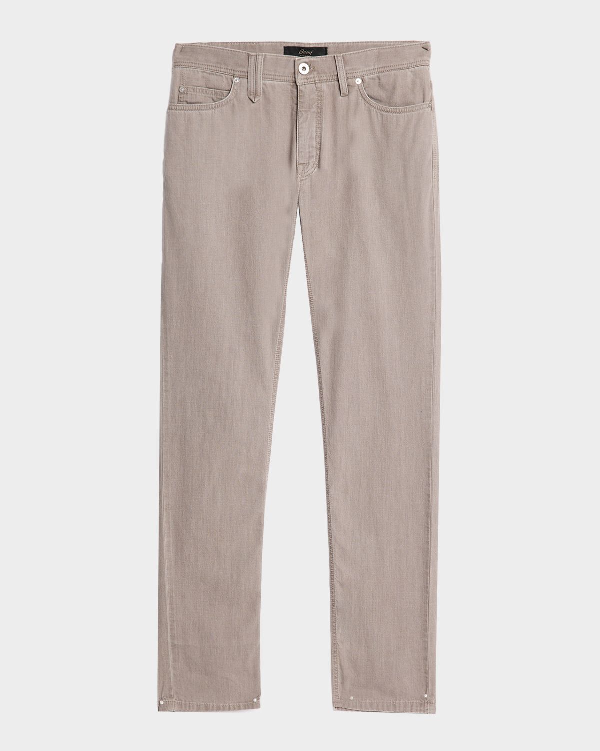Brioni Men 's Slim-Fit Washed Denim Five-Pocket Pants