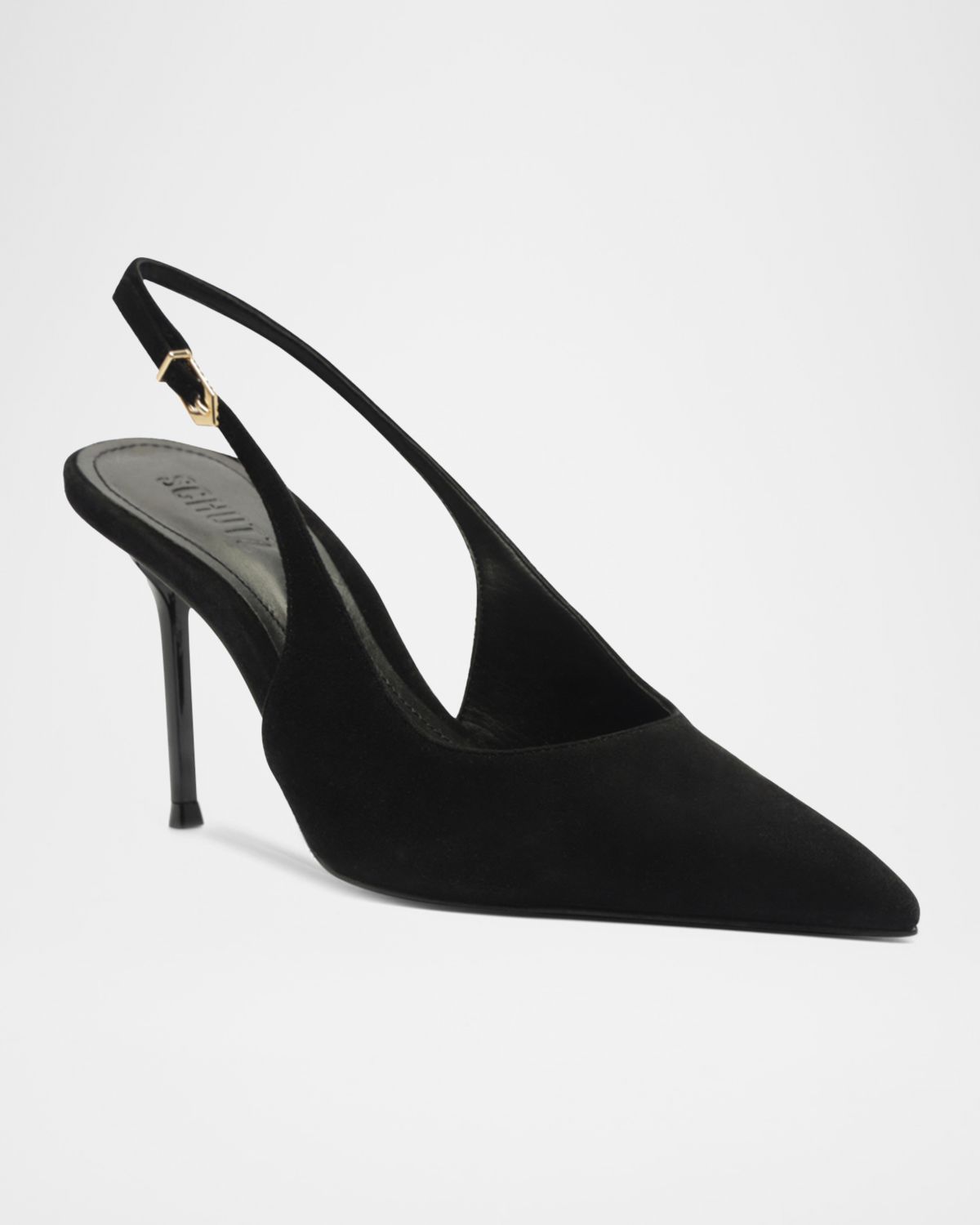 Schutz Alicia Suede Slingback Pumps