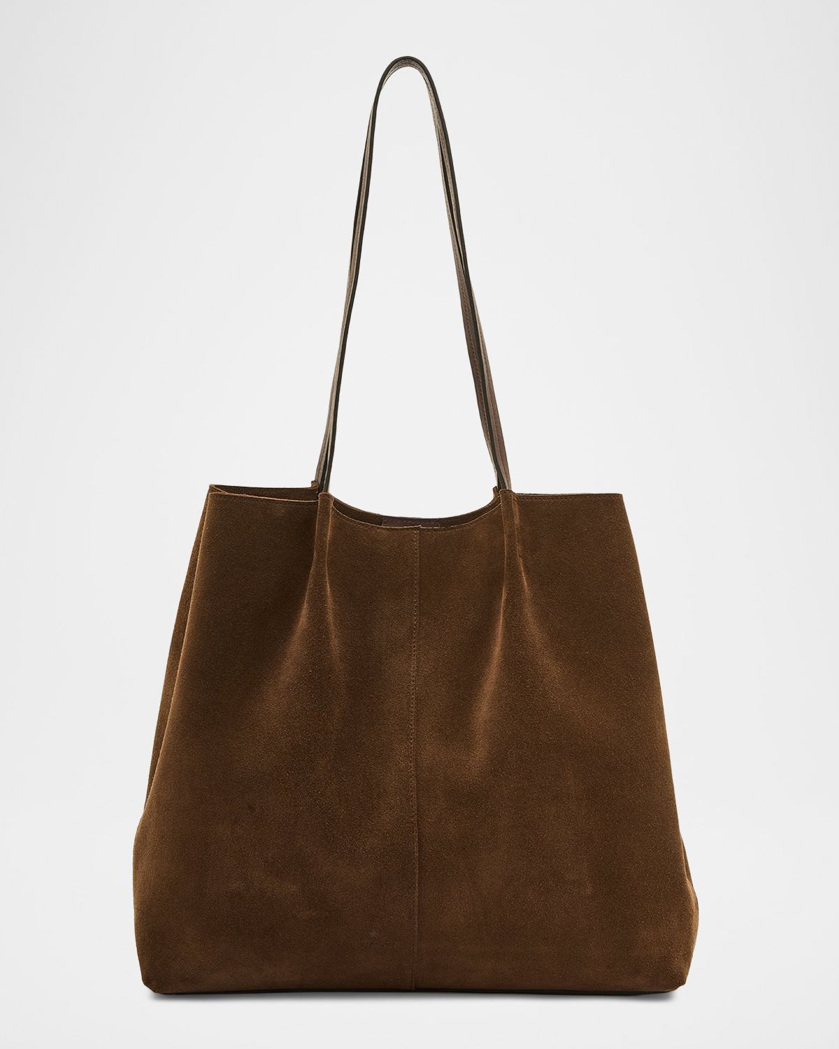 Il Bisonte Nina Pleated Suede Tote Bag | Thumbnail 5