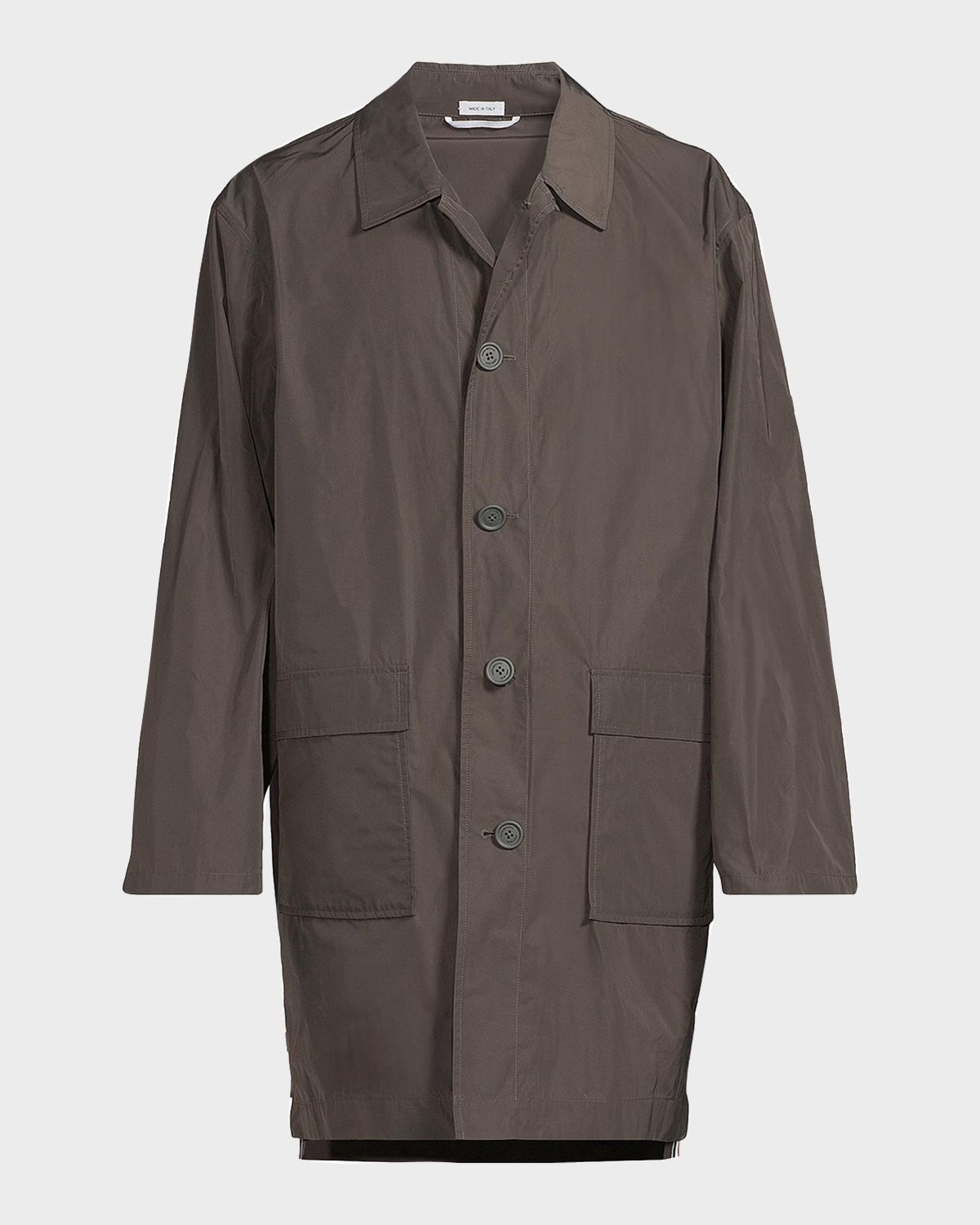 Thom Browne Men 's Packable Smock Overcoat