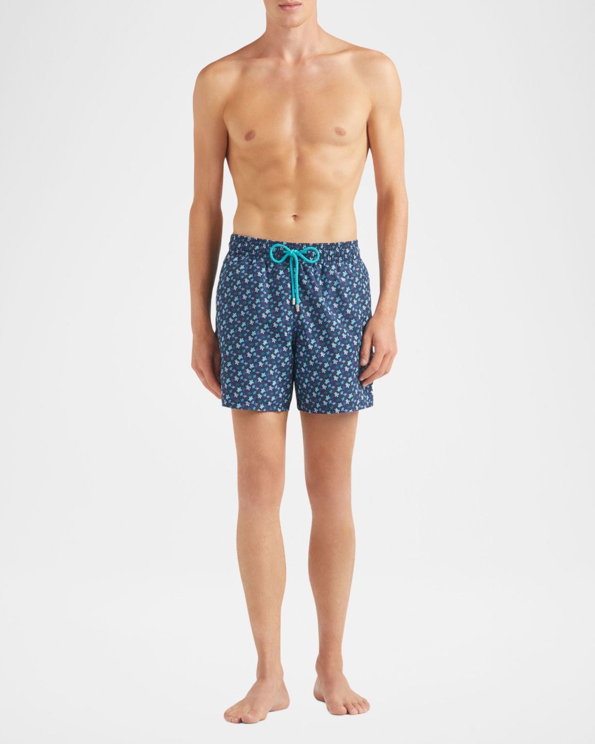 Vilebrequin Men 's Micro-Turtle Swim Trunks
