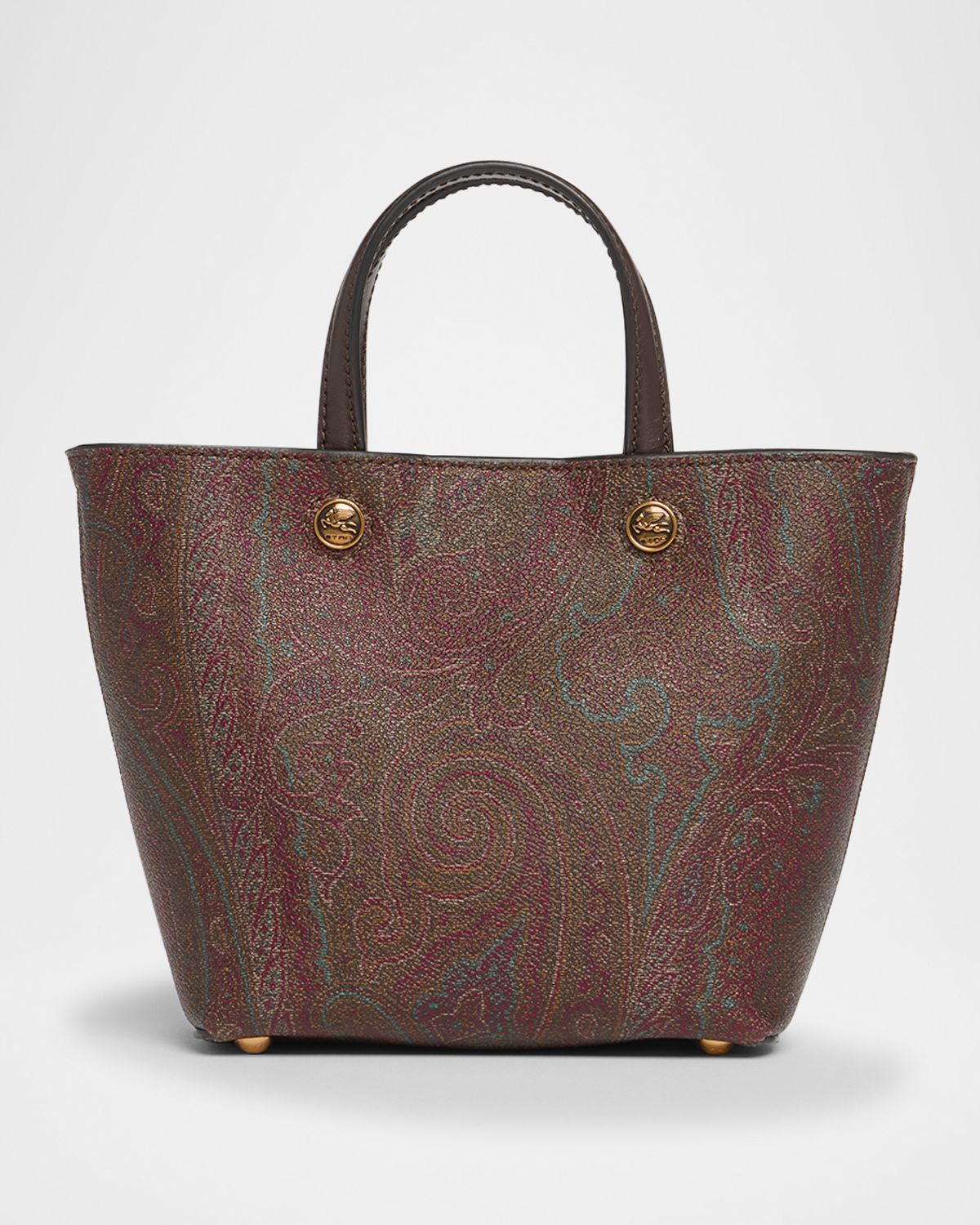 Etro Essential Extra Small Paisley Shopping Tote Bag