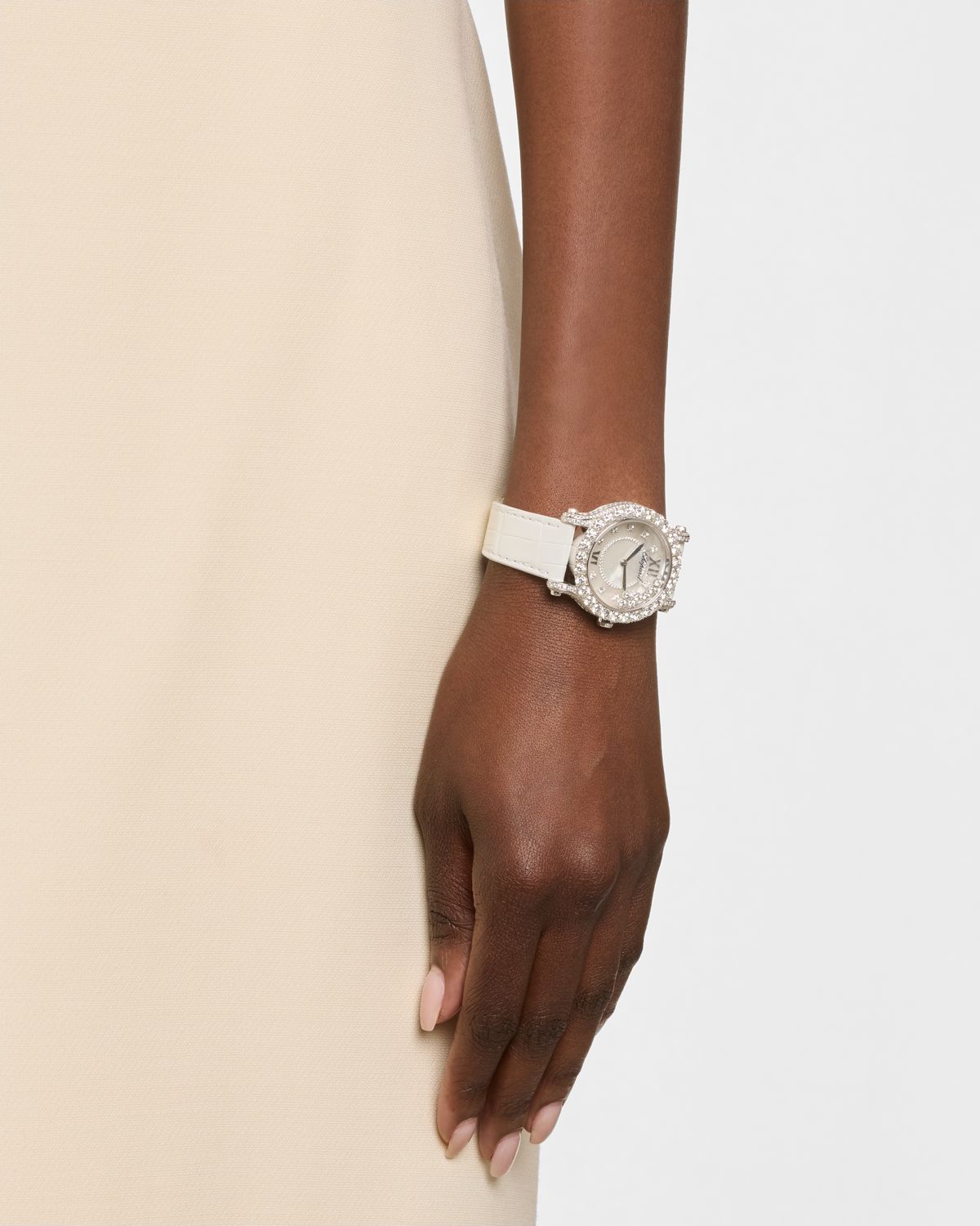 Chopard 36mm Happy Sport Joaillerie Watch with Diamonds and MOP Dial