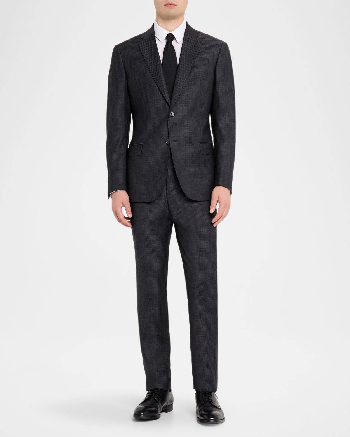 Emporio Armani Men 's G Line Virgin Wool Micro-Box Suit | Thumbnail 10 Emporio Armani Men 's G Line Virgin Wool Micro-Box Suit | Thumbnail 10