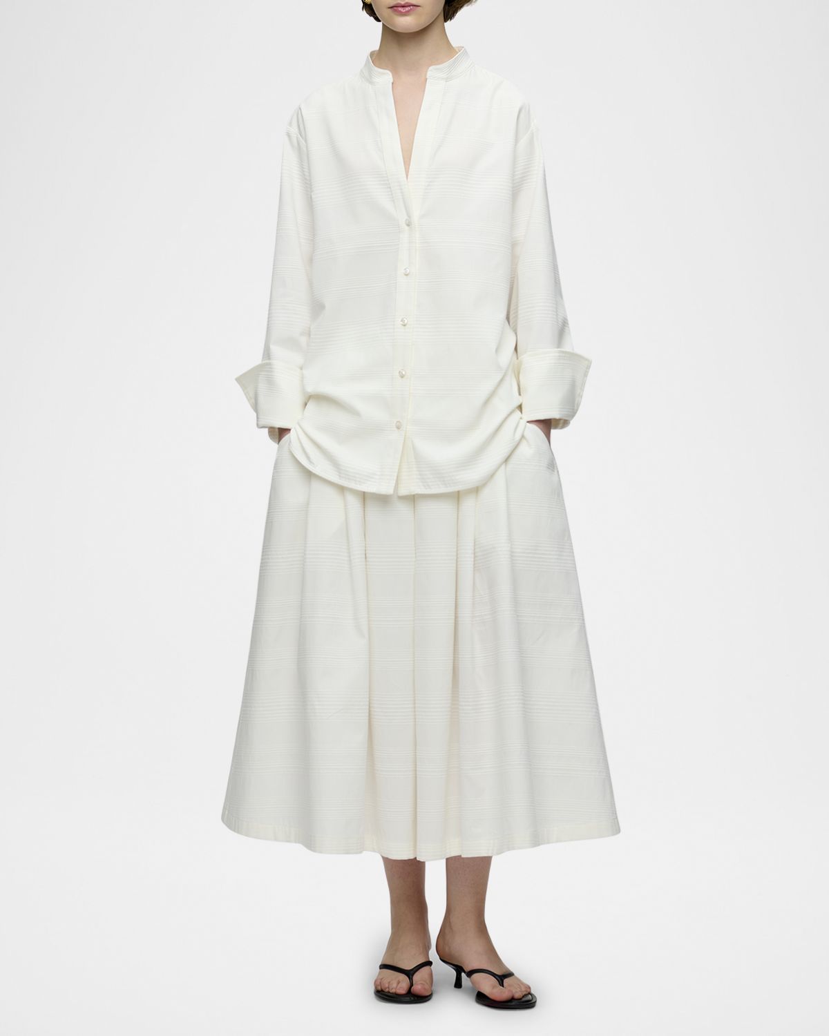 CALLAS Milano Corsica Striped Cotton Shirt