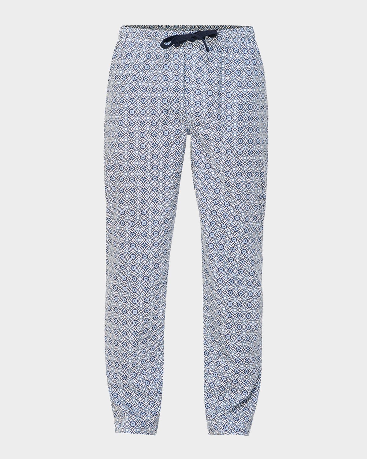 Majestic International Men 's Cotton Grecian-Print Lounge Pants