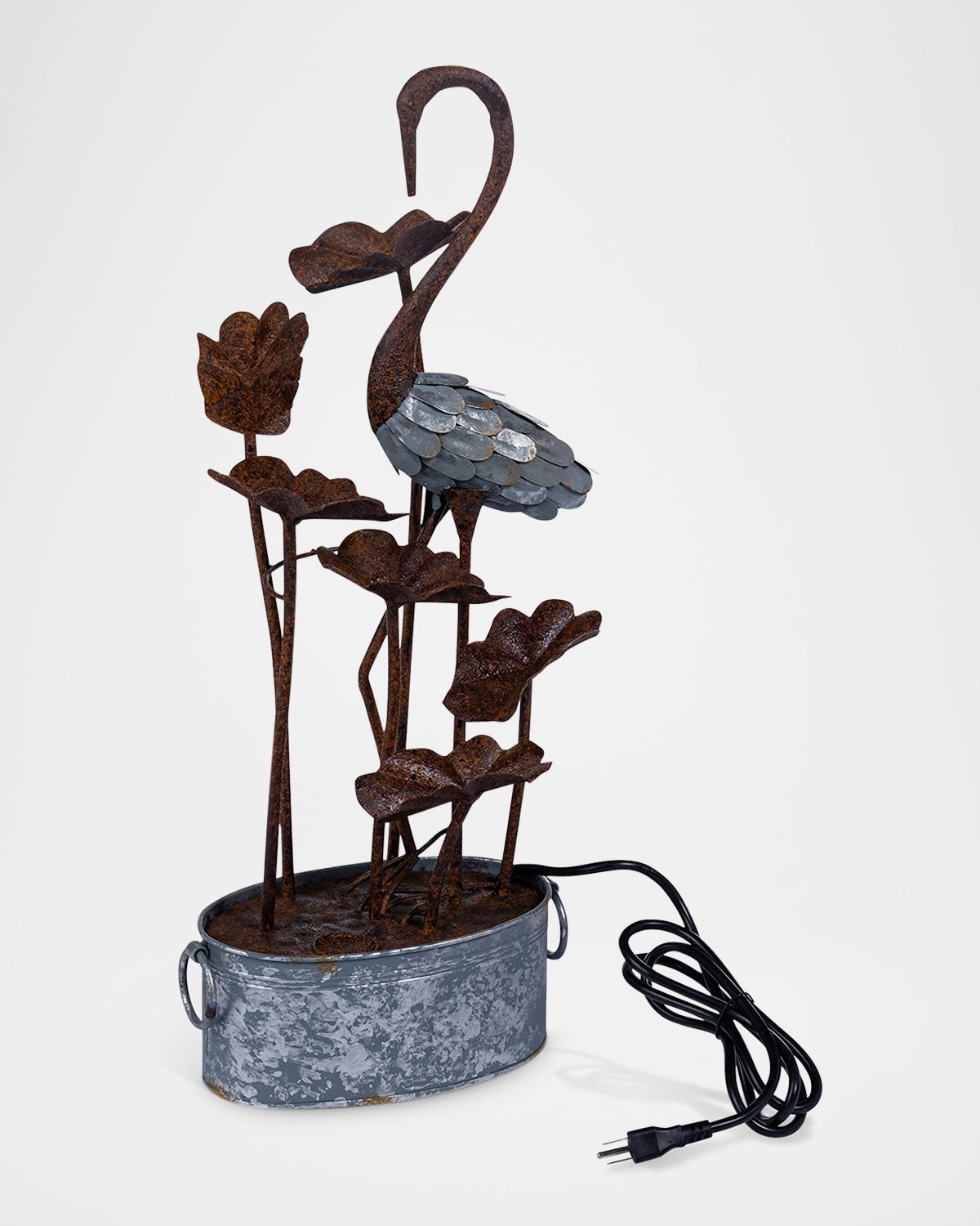 Park Hill Collection Serene Bird Outdoor Fountain | Thumbnail 3