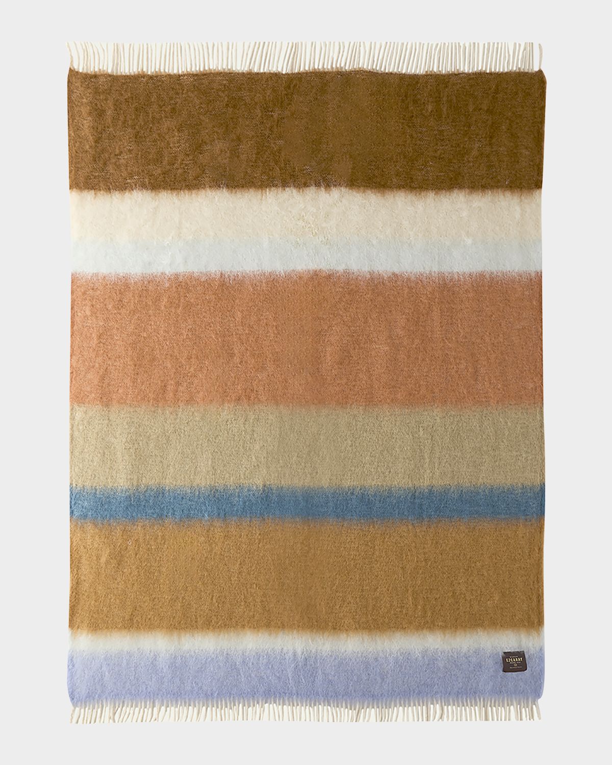 Mantas Ezcaray Matisse Mohair & Wool Throw, 51" x 79"