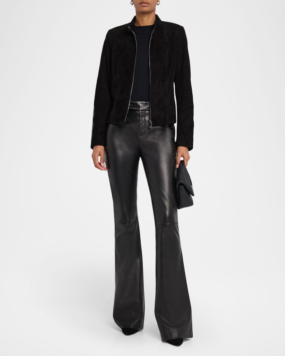 Gorski Metis Suede Slim Zip Jacket