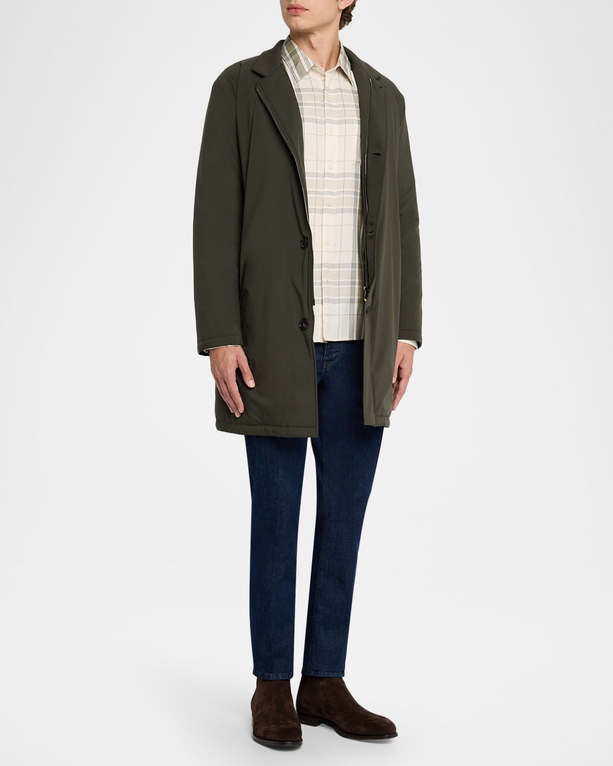 Sartorio Men 's Slim Fit Five-Pocket Denim Jeans | Thumbnail 5 Sartorio Men 's Slim Fit Five-Pocket Denim Jeans | Thumbnail 5