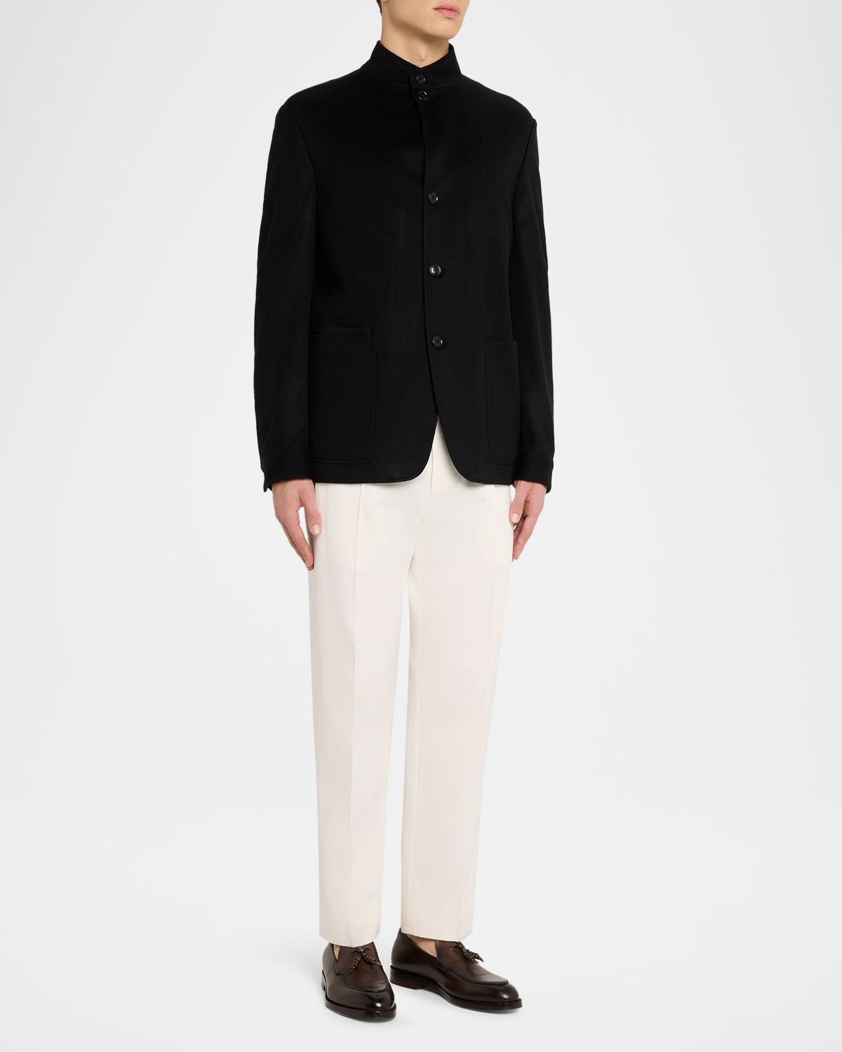 ZEGNA Men 's Oasi Cashmere Il Conte Jacket