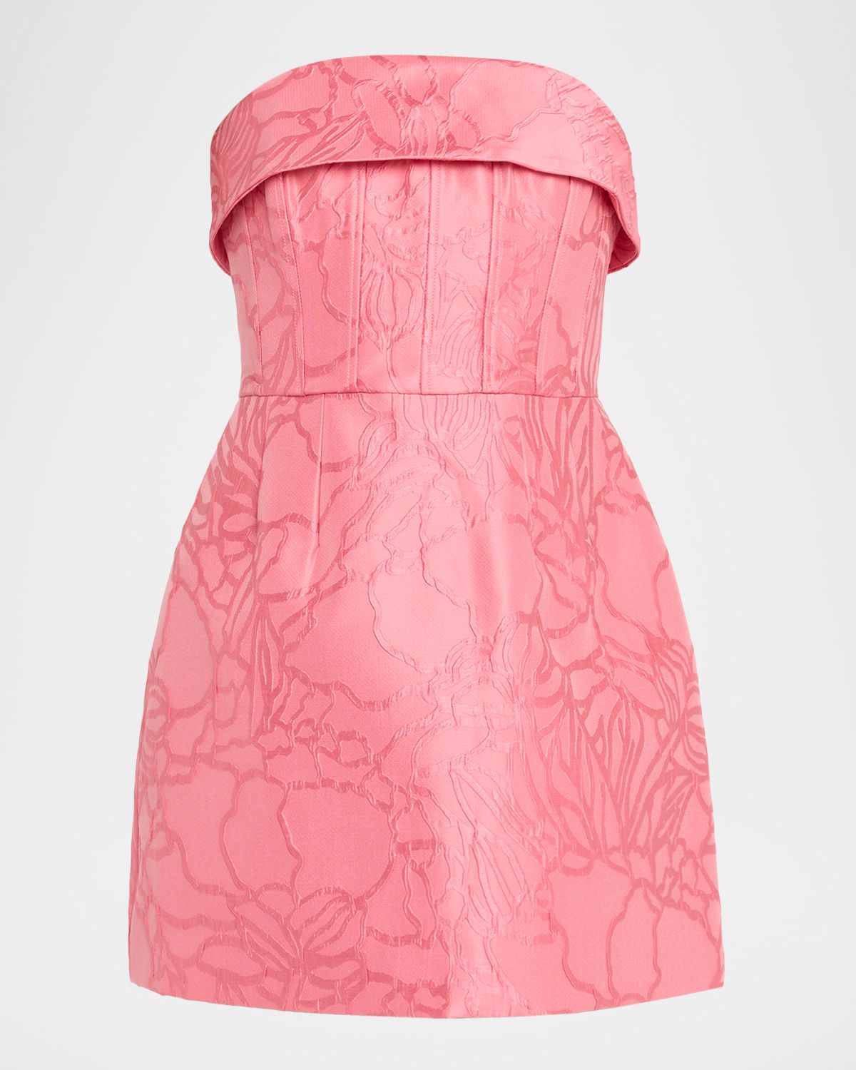 REBECCA VALLANCE Petra Strapless Jacquard Corset Mini Dress | Thumbnail 6 REBECCA VALLANCE Petra Strapless Jacquard Corset Mini Dress | Thumbnail 6