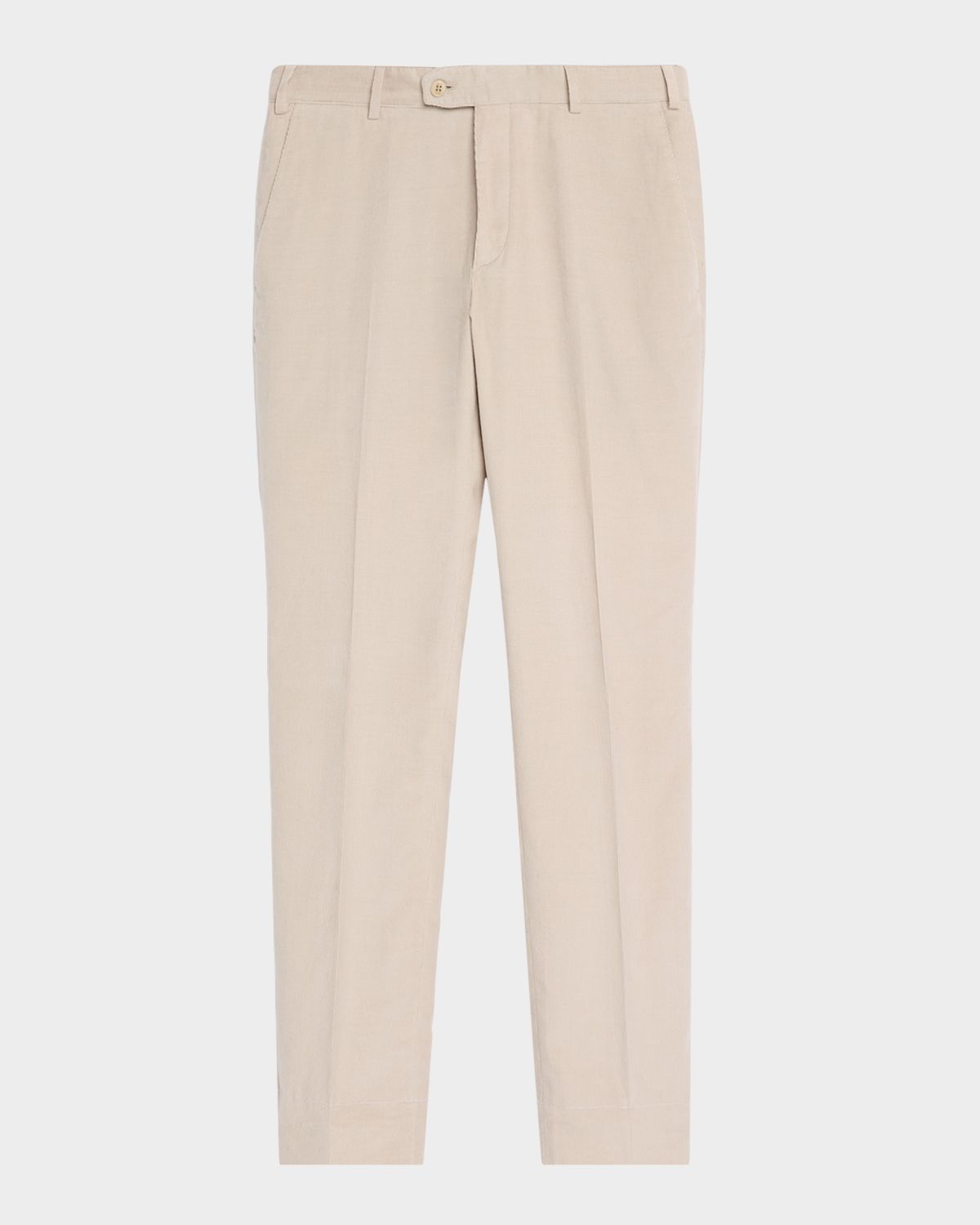 Brioni Men 's Cotton and Cashmere Flat-Front Trousers