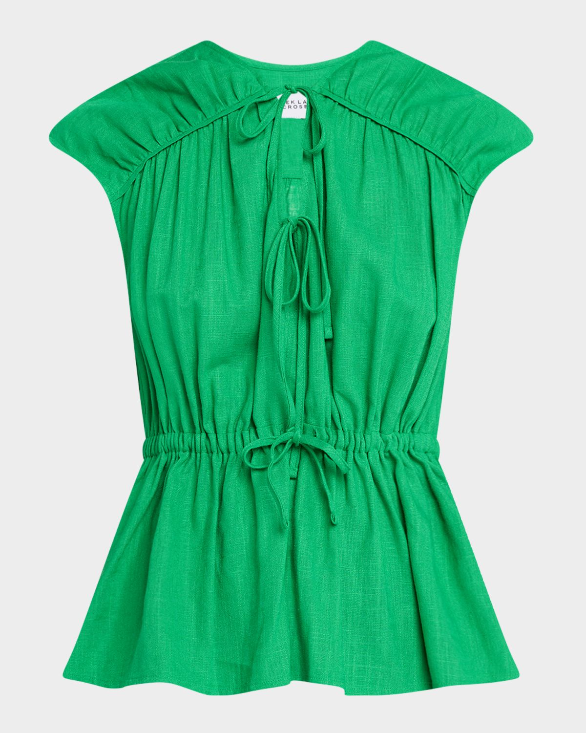 Derek Lam 10 Crosby Caroline Tie-Front Top | Thumbnail 6 Derek Lam 10 Crosby Caroline Tie-Front Top | Thumbnail 6