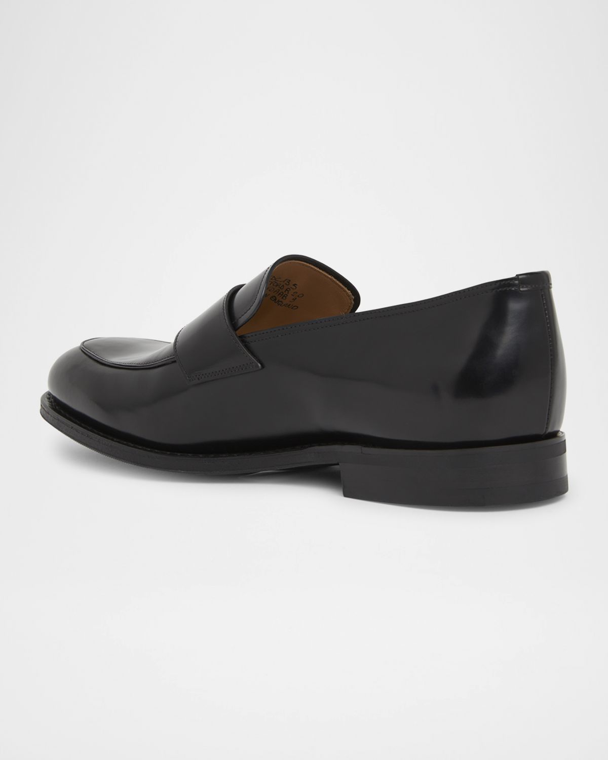 Church 's Men 's Hertford Rubber-Sole Leather Penny Loafers