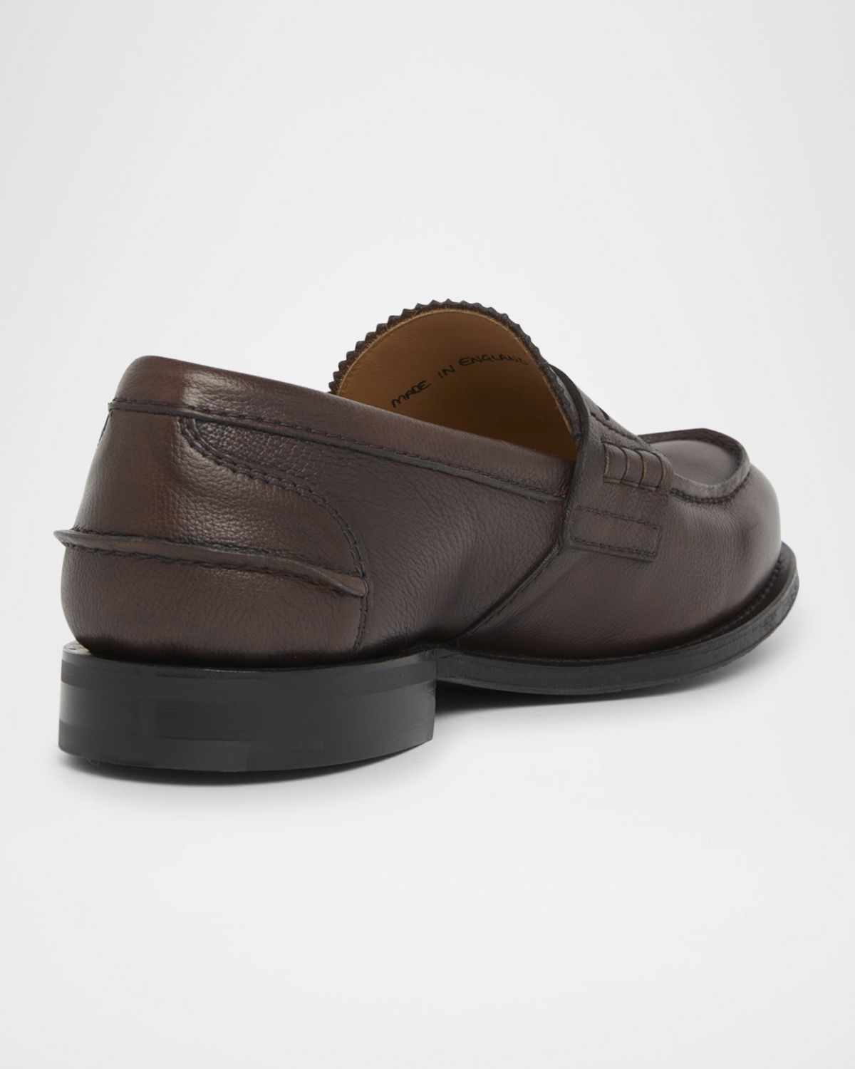 Church 's Men 's Pembrey 2.0 Grained Leather Penny Loafers
