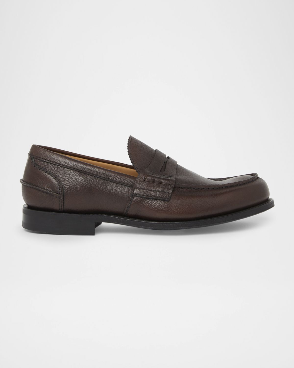 Church 's Men 's Pembrey 2.0 Grained Leather Penny Loafers