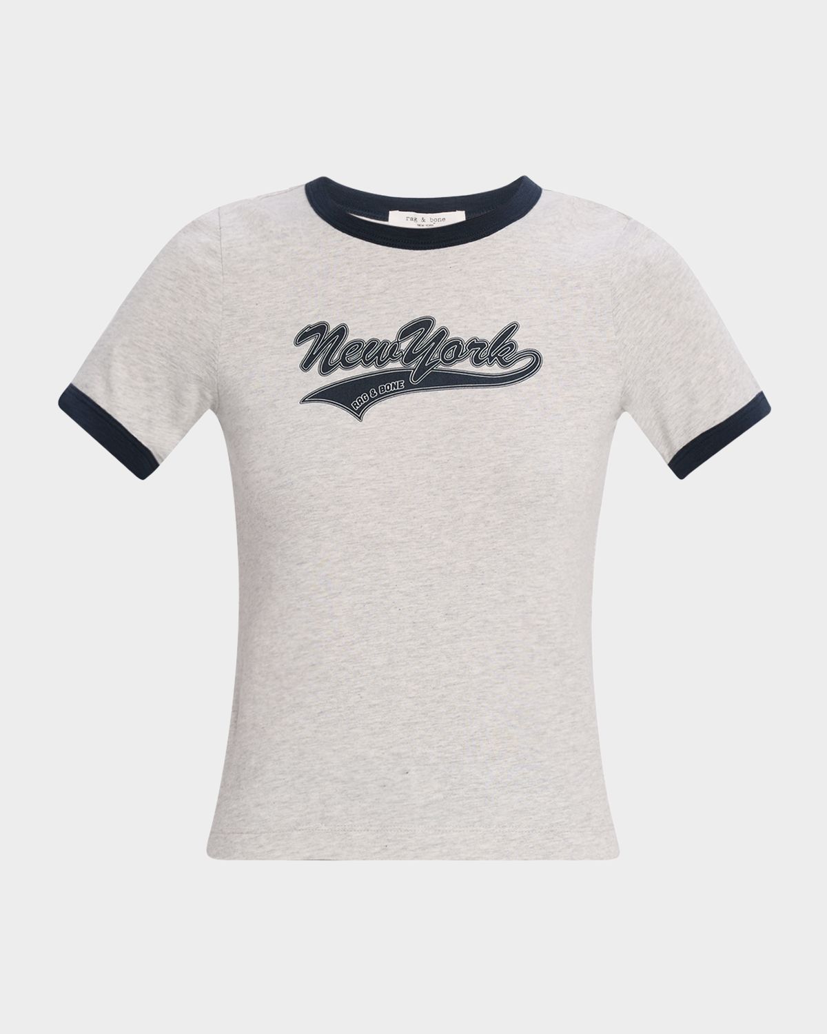 Rag & Bone New York Crewneck Ringer Tee