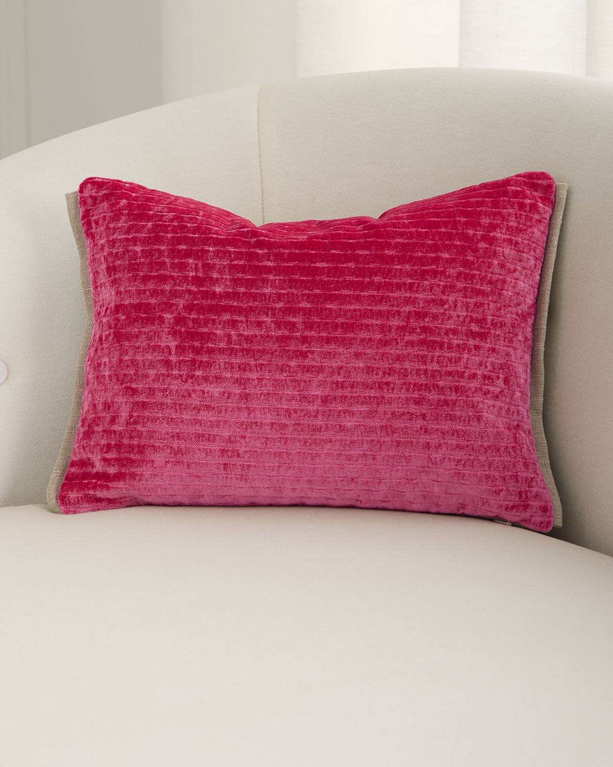 Designers Guild Mazarin Velvet Decorative Pillow | Thumbnail 4 Designers Guild Mazarin Velvet Decorative Pillow | Thumbnail 4