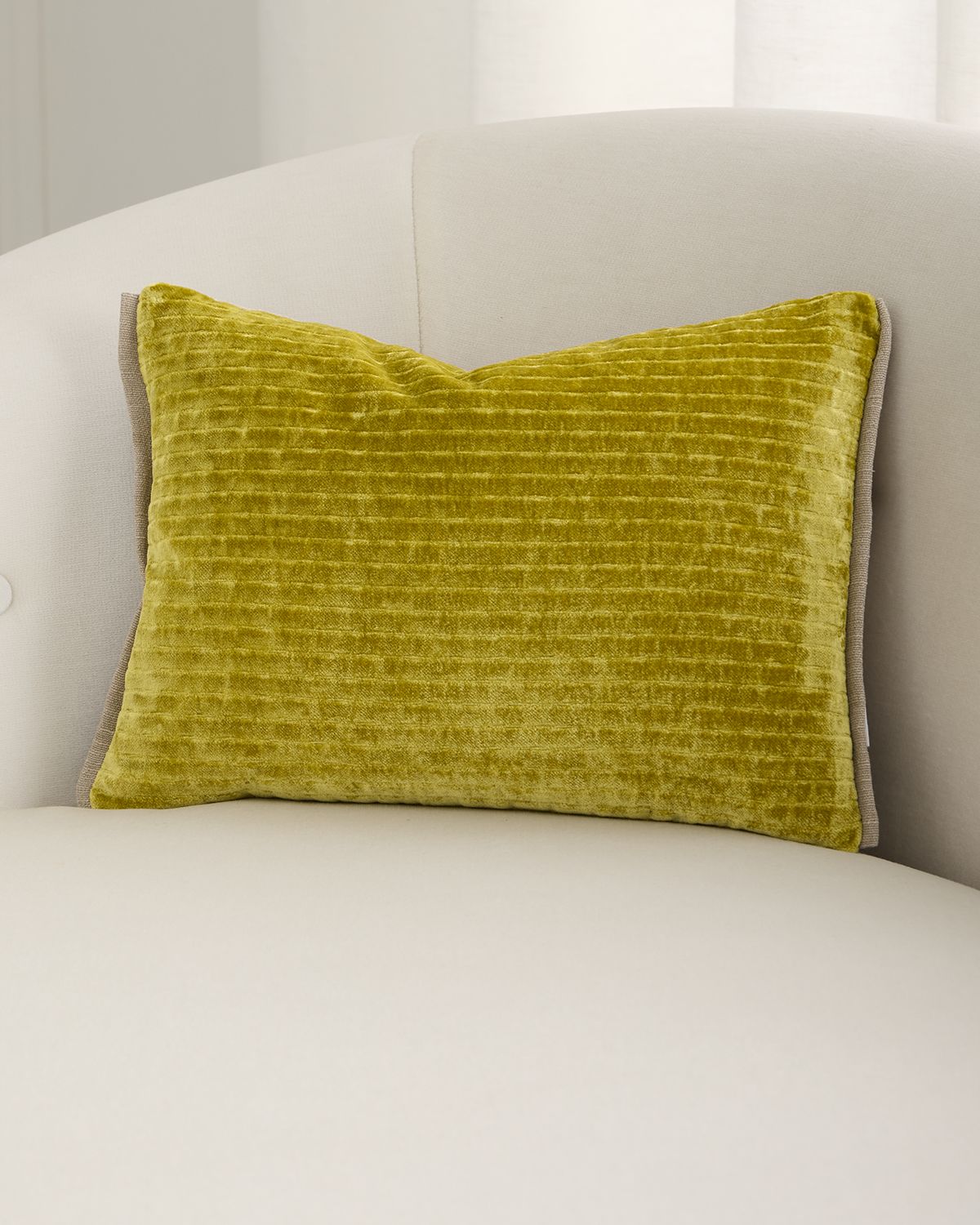 Designers Guild Mazarin Velvet Decorative Pillow | Thumbnail 4 Designers Guild Mazarin Velvet Decorative Pillow | Thumbnail 4