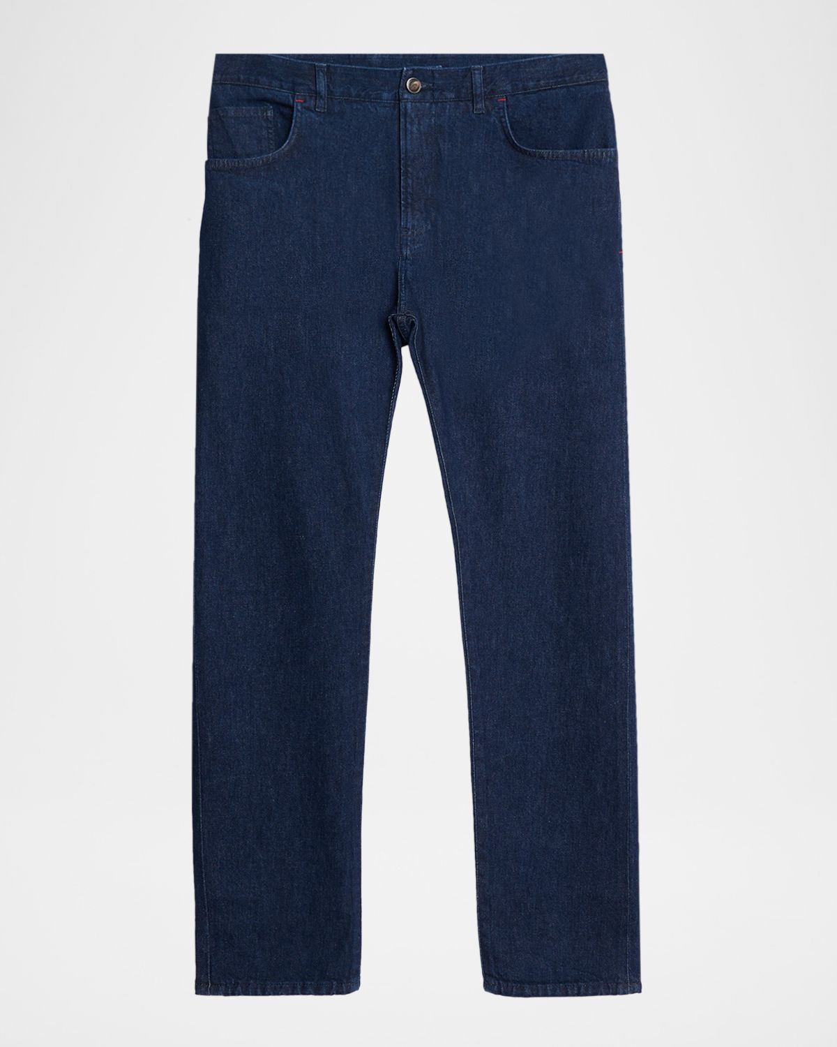 Isaia Men 's Dark Wash Denim Jeans