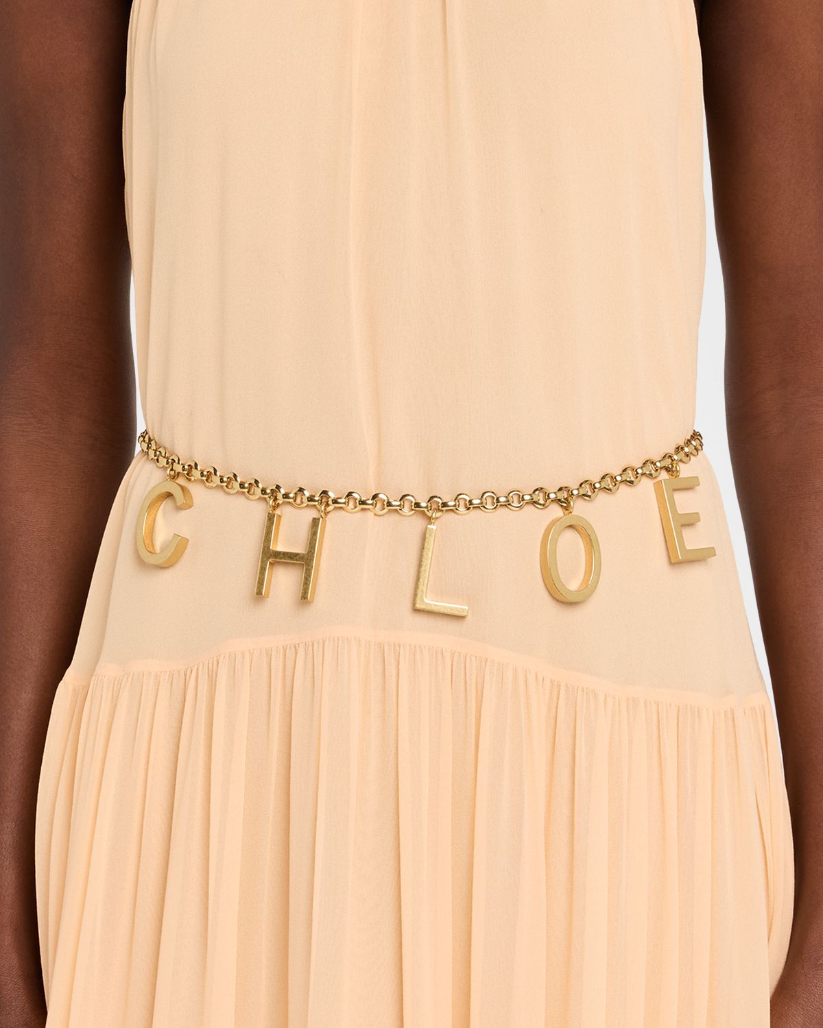 Chloe Logo Letters Belt